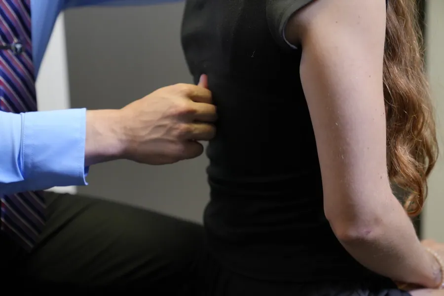 Chiropractic Exam at Chagrin River Chiropractic