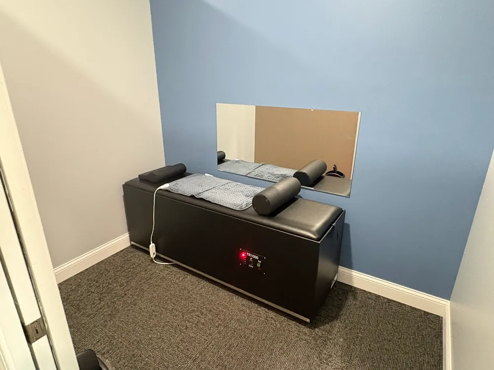 Intersegmental traction table used for gentle spinal mobilization and decompression